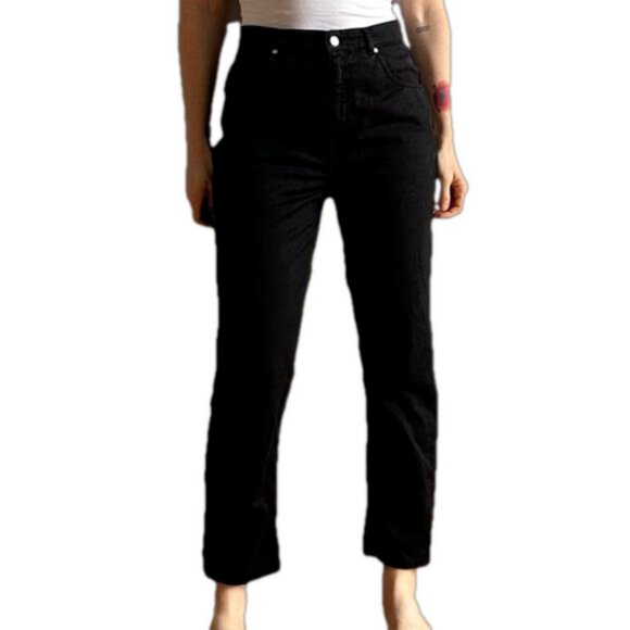 Kotn Black Straight Leg Classic Jeans - Picture 1 of 10